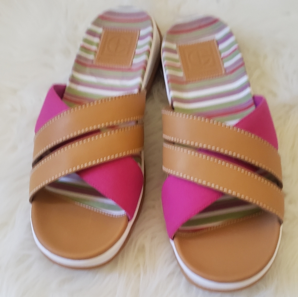 Cole Haan Slip On Sandal.